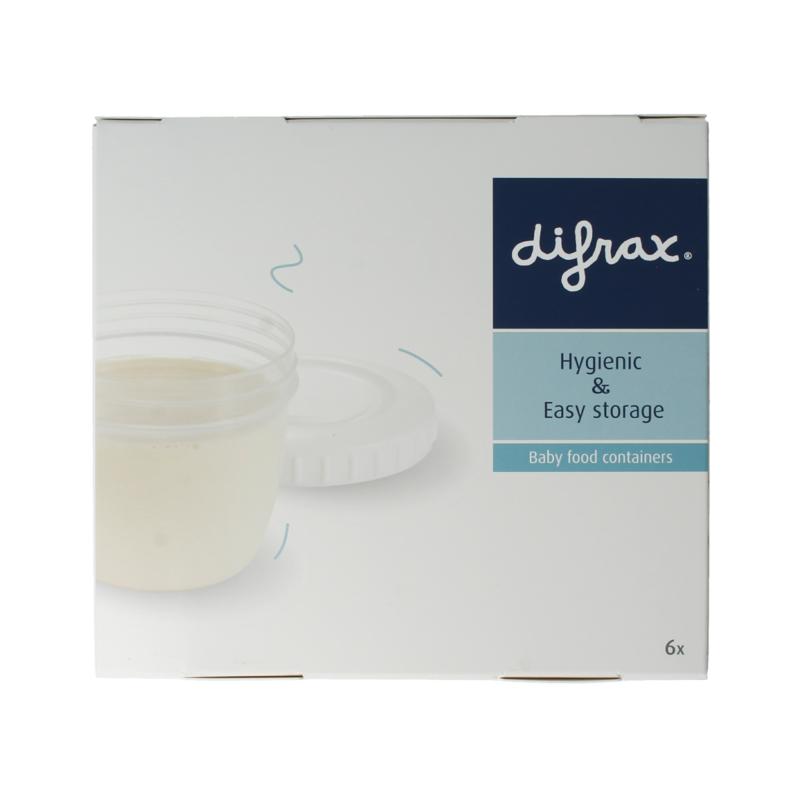 Difrax Voeding Bewaarbakjes