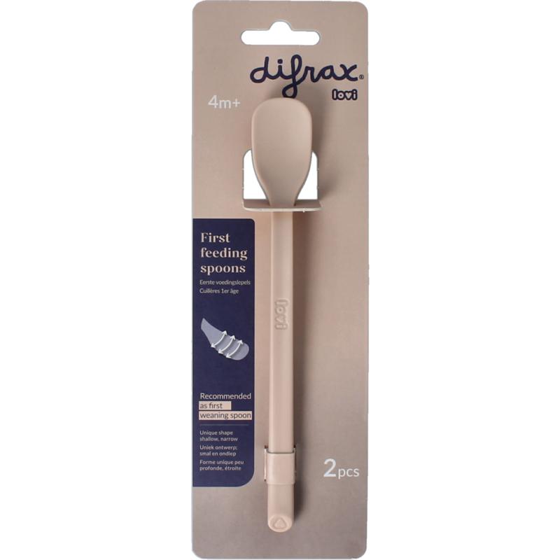 Difrax Lovi Lovi Eerste Voedingslepels Assorti