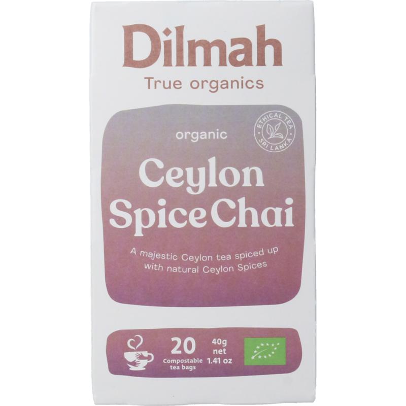 Dilmah Ceylon Spice Chai Tea Bio