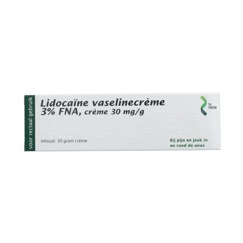 Lidocaine Vaselinecreme 3% 5 X 30 Gram
