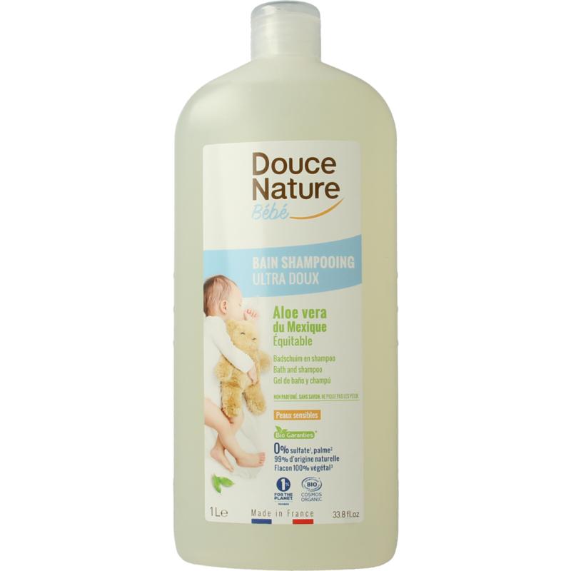 Douce Nature Baby Badschuim & Shampoo Bio
