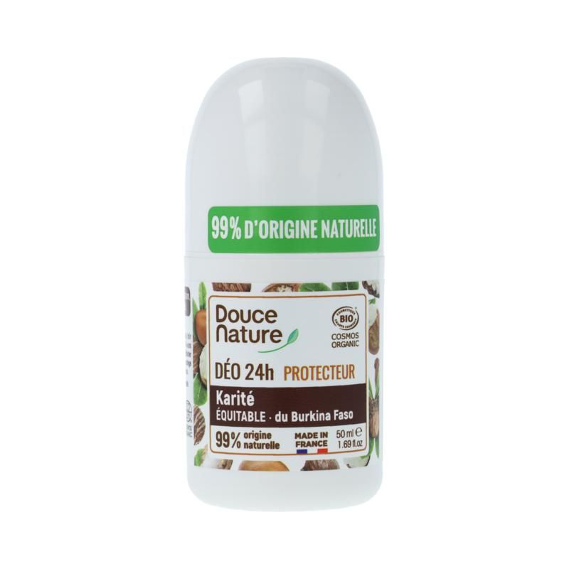 Douce Nature Deodorant Roll On Met Karite Sheabutter 24H Bio