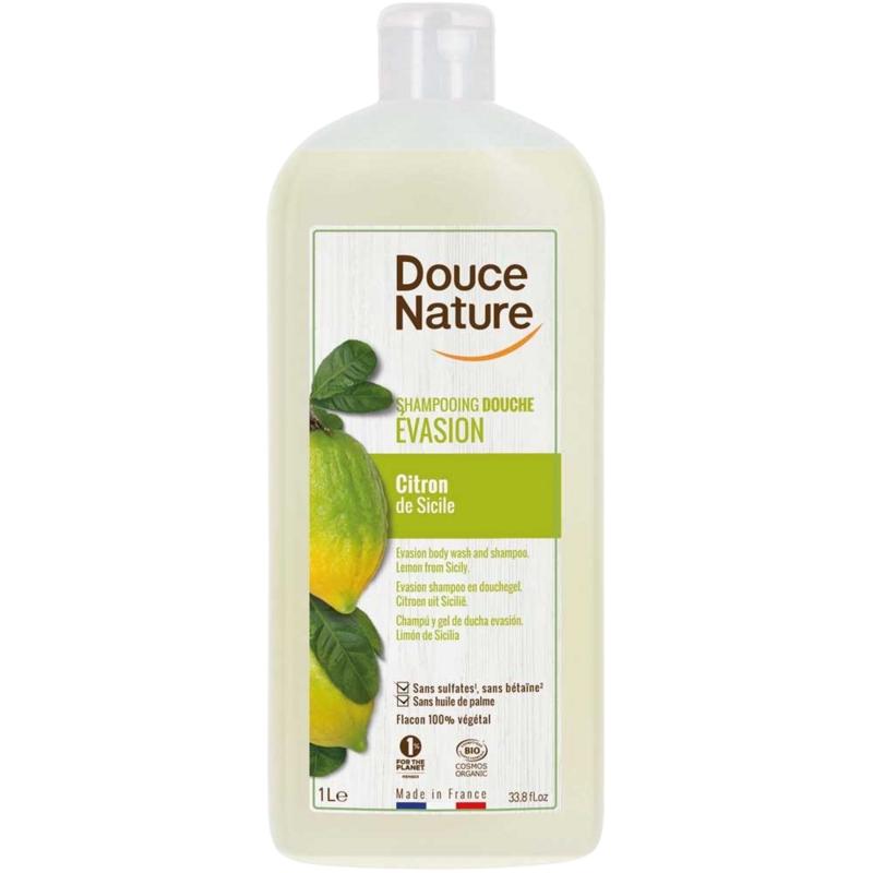 Douce Nature Douchegel & Shampoo Evasion Citroen Sicilie Bio