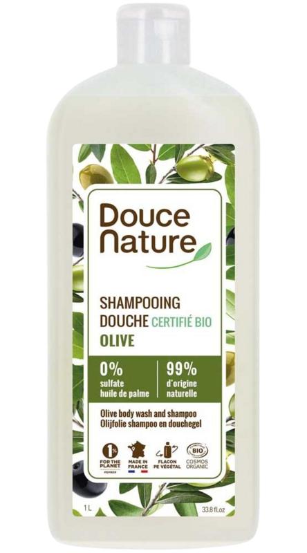 Douce Nature Douchegel & Shampoo Olijf