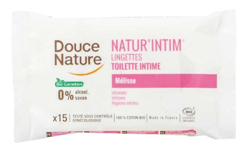 Douce Nature Intieme Hygienische Doekjes Katoen Bio