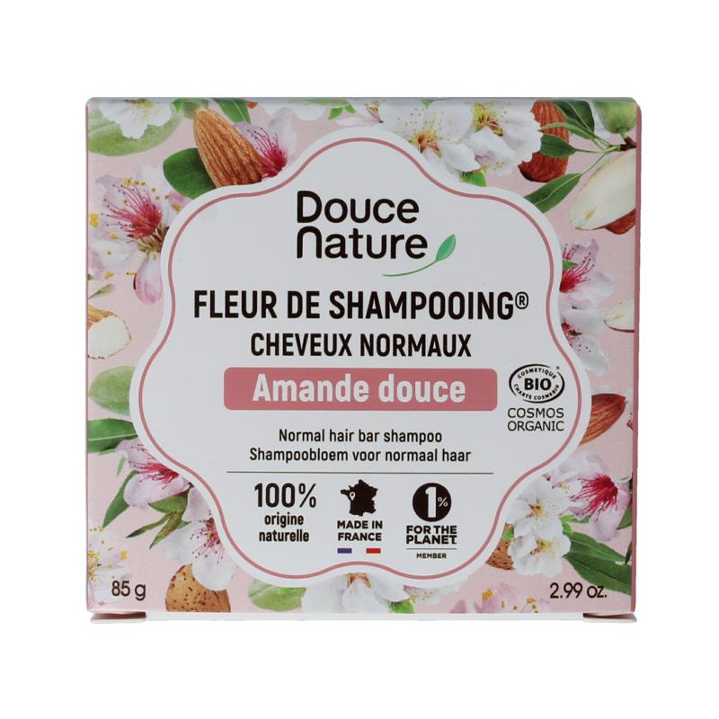 Douce Nature Shampoo Bar Normaal Haar Met Zoete Amandel Bio
