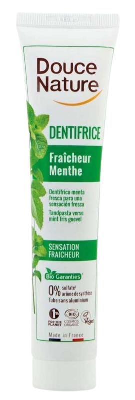 Douce Nature Tandpasta Fris Gevoel Met Verse Munt Bio