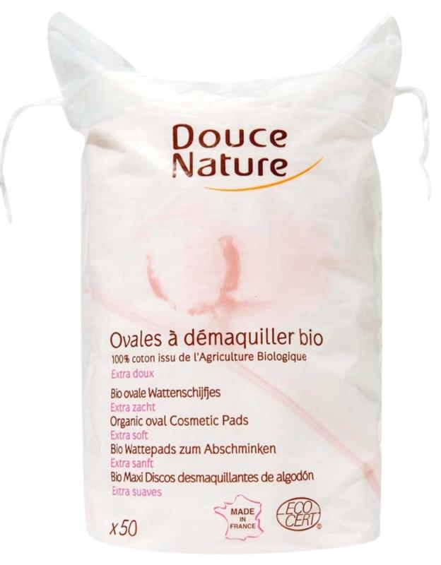 Douce Nature Wattenschijfjes Ovaal Bio Katoen