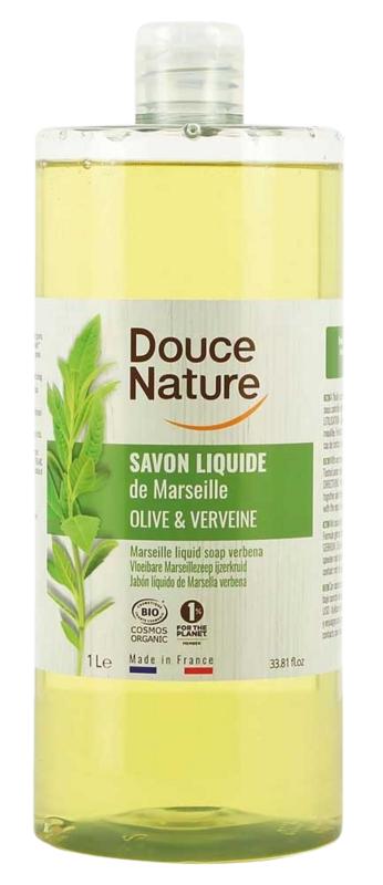 Douce Nature Zeep Marseille Vloeibaar Ijzerkruidverbena Bio