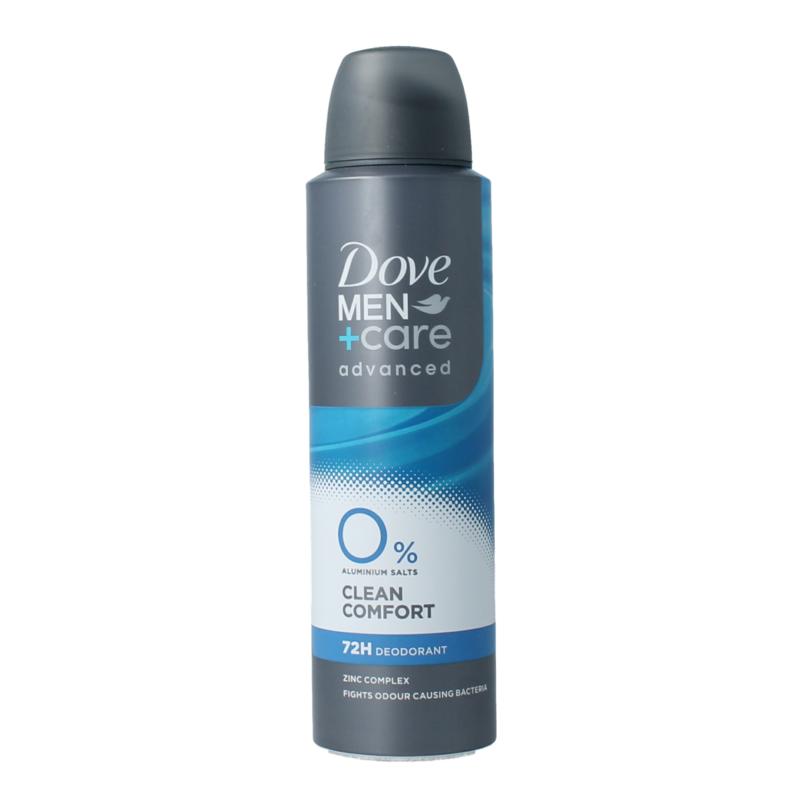 Dove Deodorant Spray Men+ Care Clean Comfort 0%