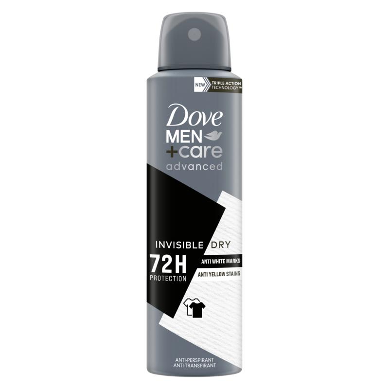 Dove Deodorant Spray Men+ Care Invisible Dry