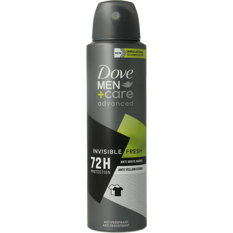 Dove Deodorant Spray Men+ Care Invisible Fresh
