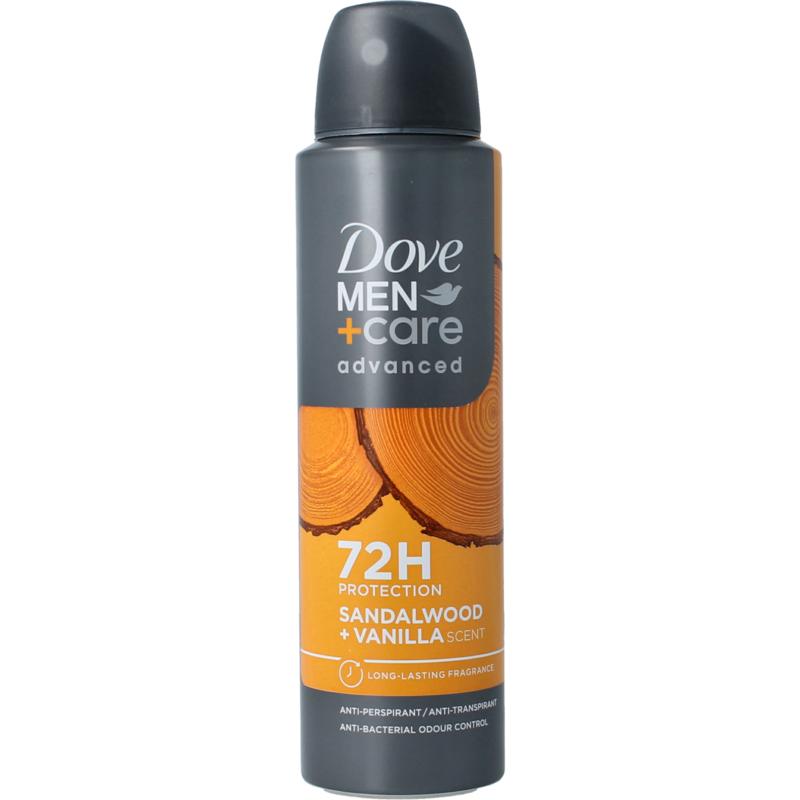 Dove Men+ Care Deodorant Sandalwood Vanilla