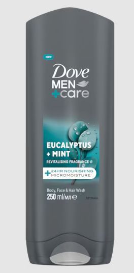Dove Shower Men + Care Eucalyptus & Mint