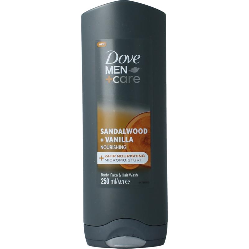 Dove Showergel Men Sandalwood & Vanilla