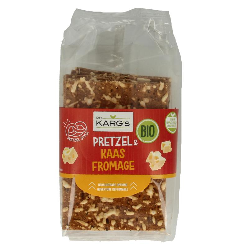 Dr Karg Crackers Pretzel Kaas Bio