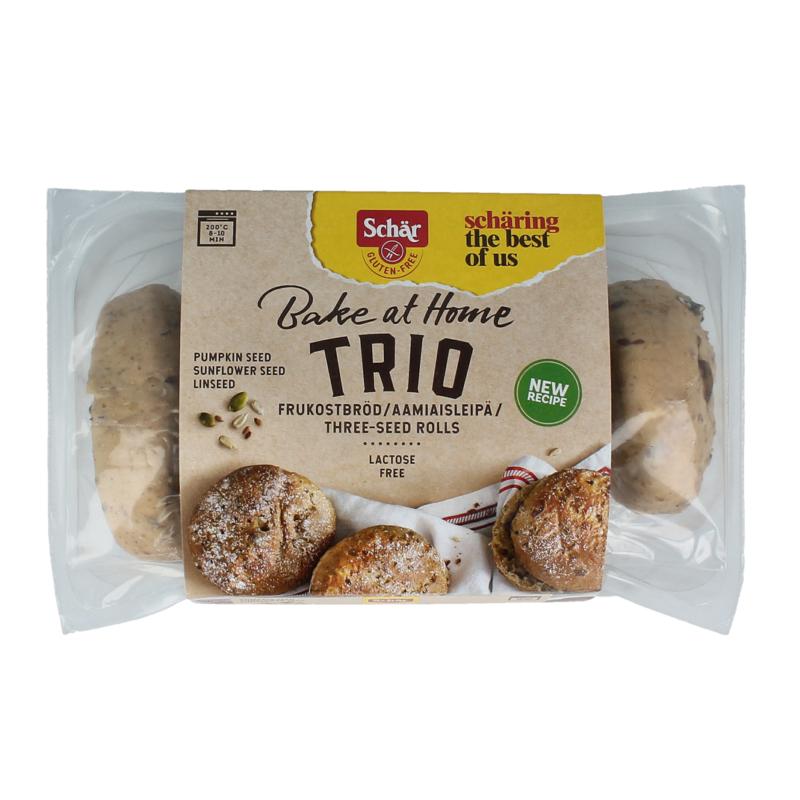 Dr Schar Afbakbroodjes Trio Glutenvrij