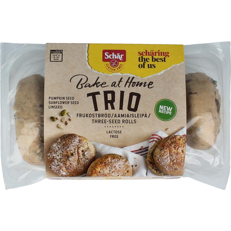 Dr Schar Afbakbroodjes Trio Glutenvrij