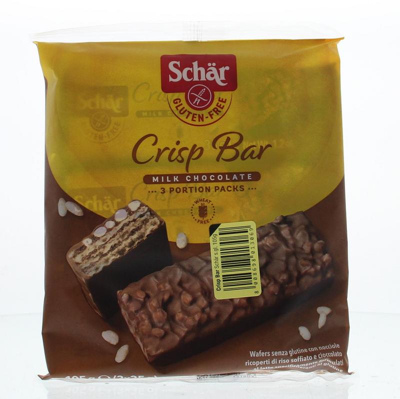Dr Schar Crisp Bar 3-Pack Glutenvrij