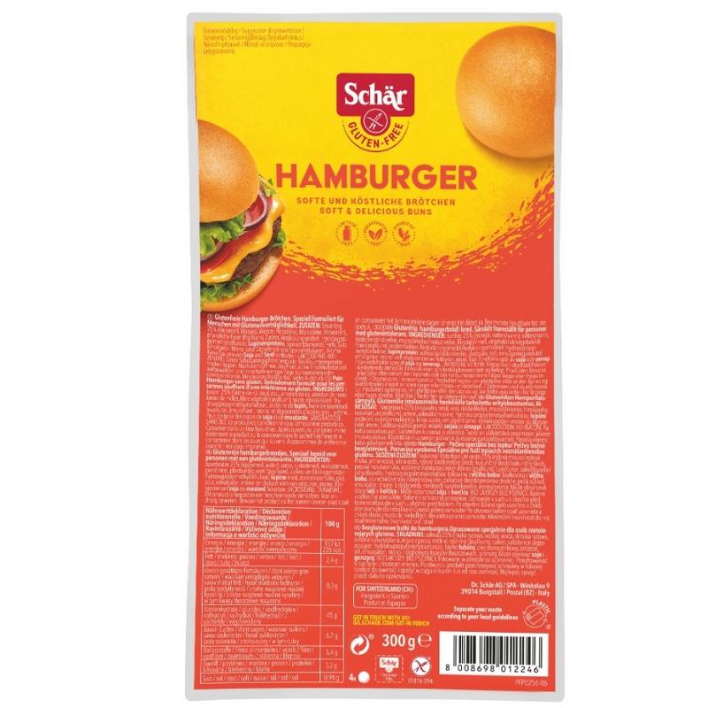Dr Schar Hamburgerbroodjes Glutenvrij