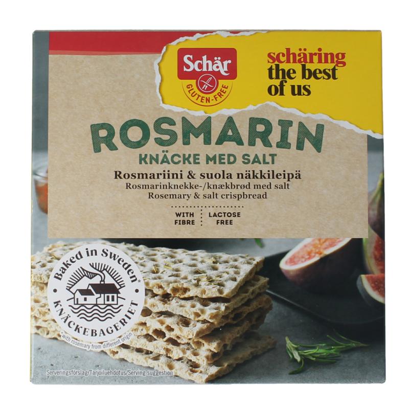Dr Schar Knackebrod Rozemarijn Zout Glutenvrij