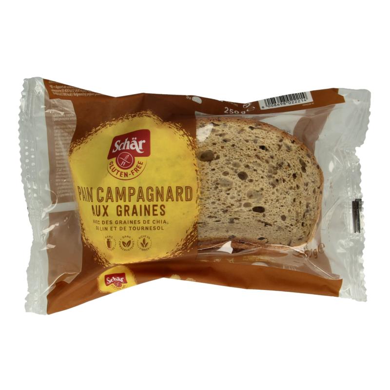 Dr Schar Pain Campagnard Meergranenbrood Glutenvrij