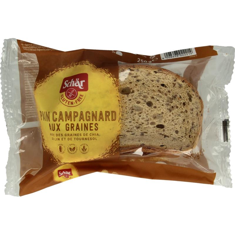 Dr Schar Pain Campagnard Meergranenbrood Glutenvrij