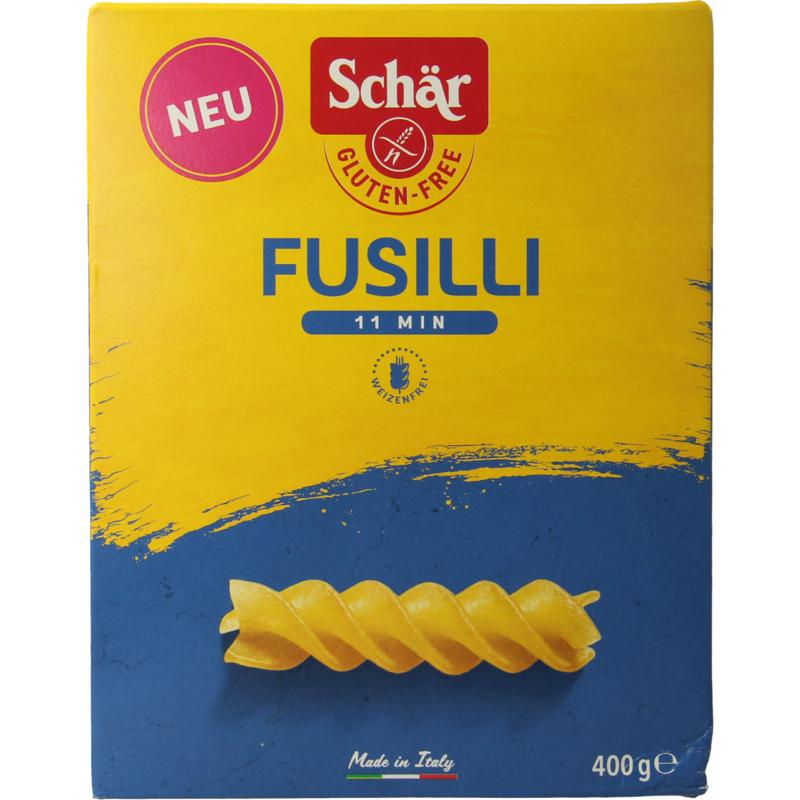 Dr Schar Pasta Fusilli Glutenvrij