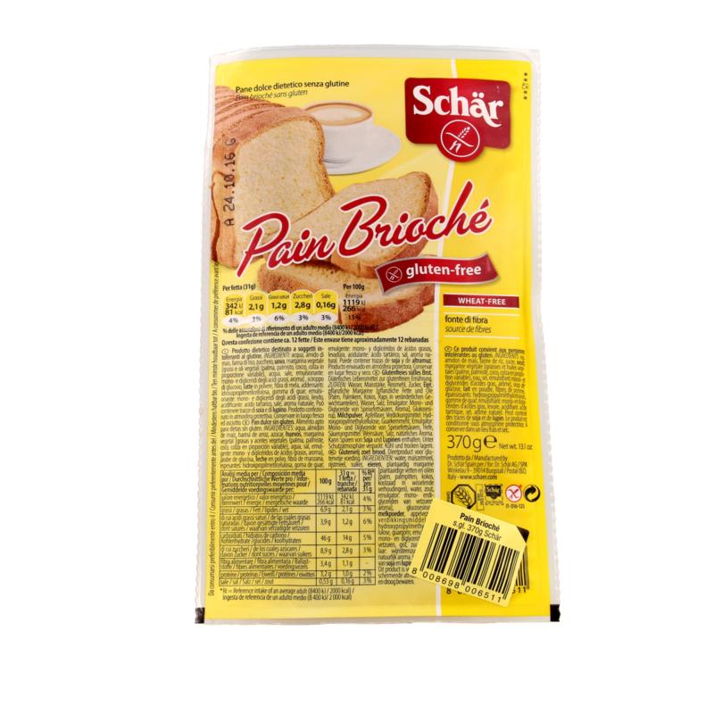 Dr Schar Pain Brioche