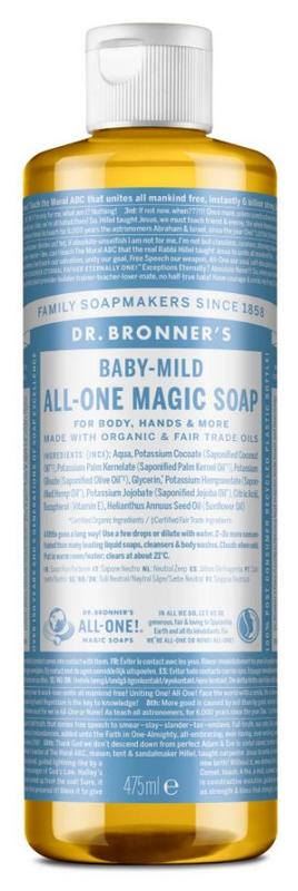 Dr Bronners Baby Liquid Soap Baby Mild