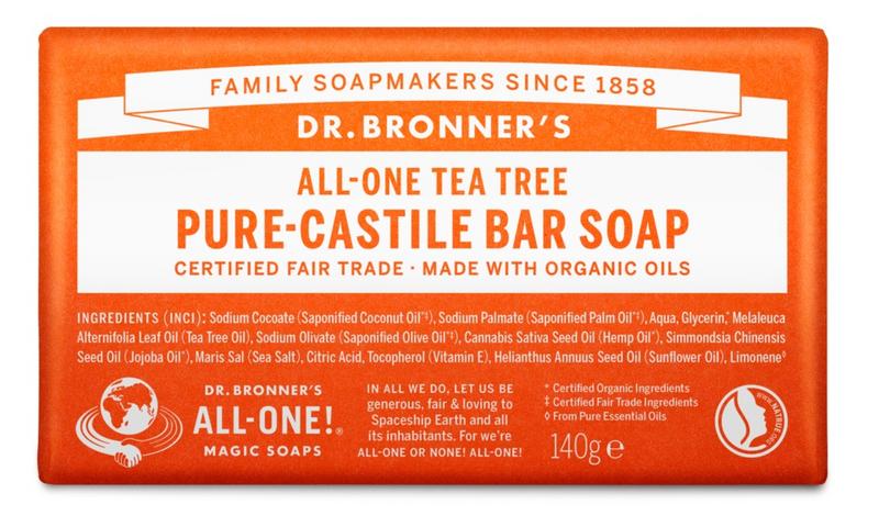 Dr Bronners Barsoap Tea Tree