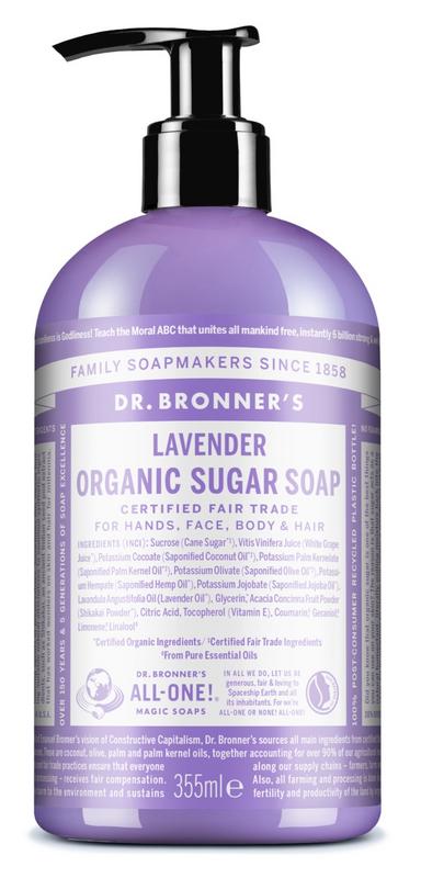 Dr Bronners Lavendel Suiker Zeep Bio