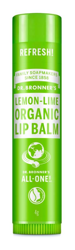 Dr Bronners Lipbalsem Citroen Limoen