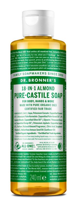 Dr Bronners Liquid Soap Amandel
