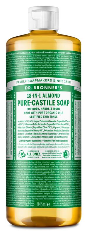 Dr Bronners Liquid Soap Amandel