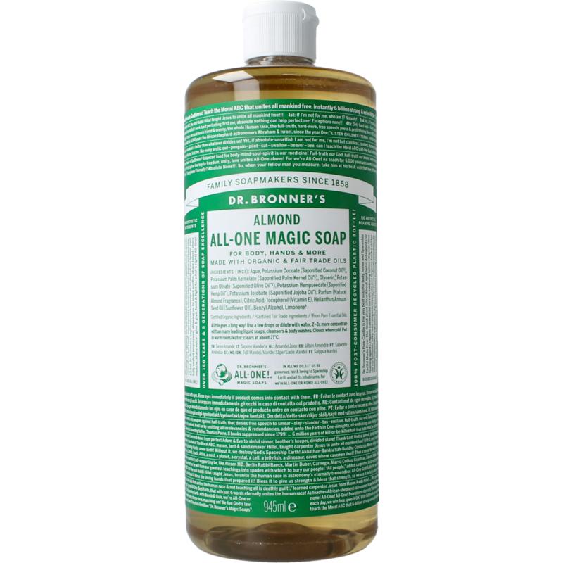 Dr Bronners Liquid Soap Amandel