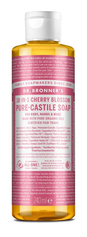 Dr Bronners Liquid Soap Cherry Blossom