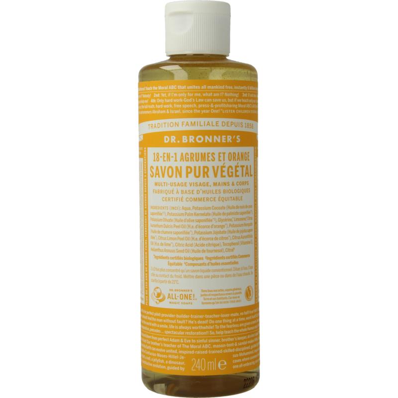 Dr Bronners Liquid Soap Citrus