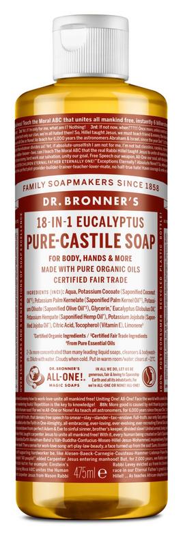 Dr Bronners Liquid Soap Eucalyptus