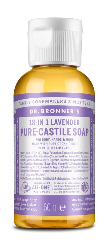 Dr Bronners Liquid Soap Lavendel