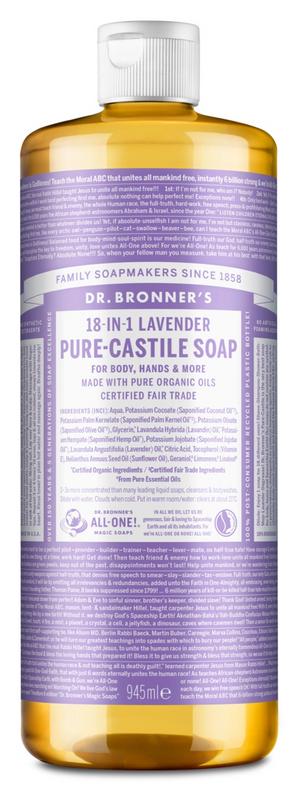 Dr Bronners Liquid Soap Lavendel