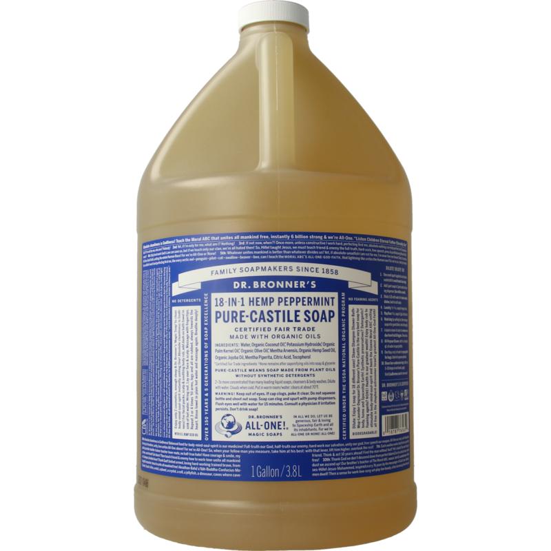Dr Bronners Liquid Soap Peppermint