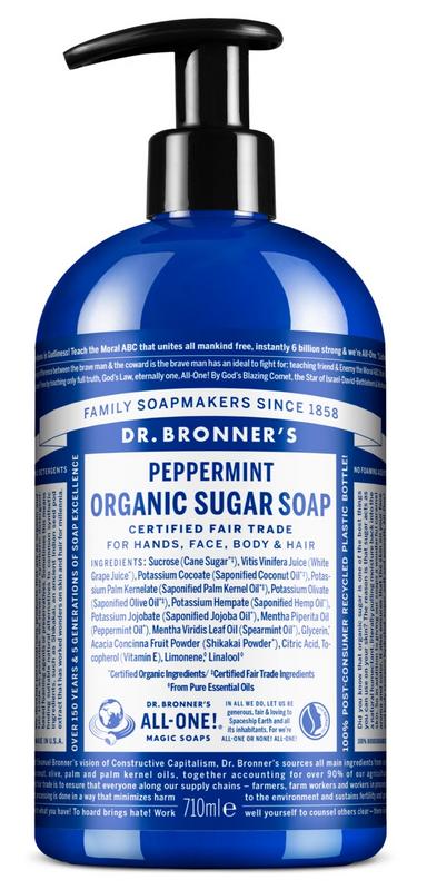 Dr Bronners Shikakai Zeep Pepermunt