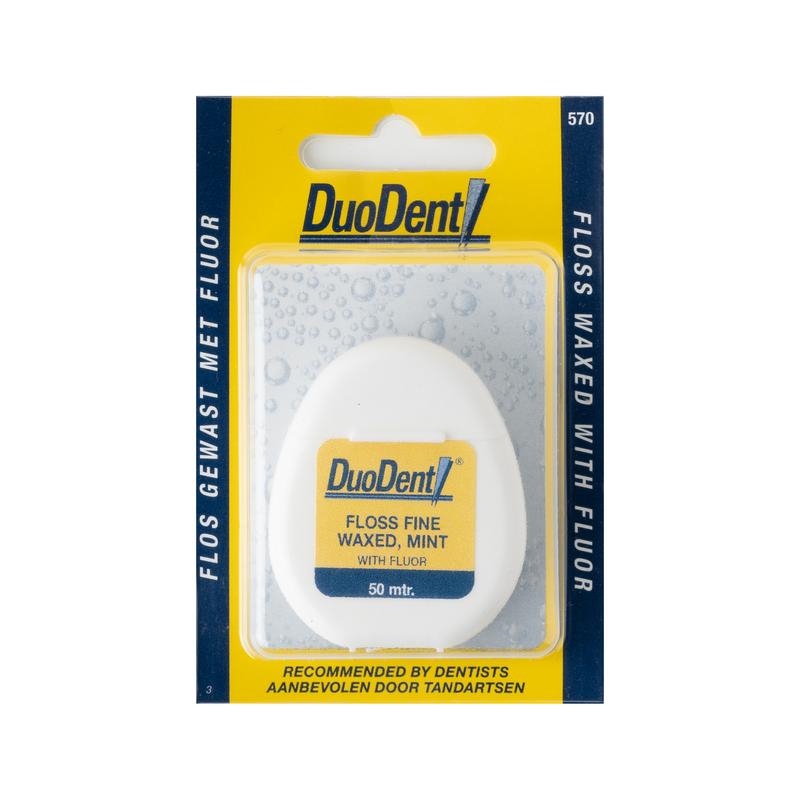 Duodent Floss Fine Waxed Fluor 50 Meter