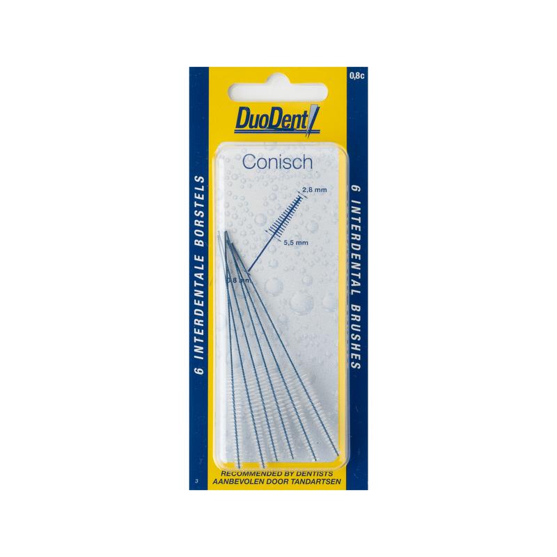 Duodent Interdentaal Borstel Conisch 2.8