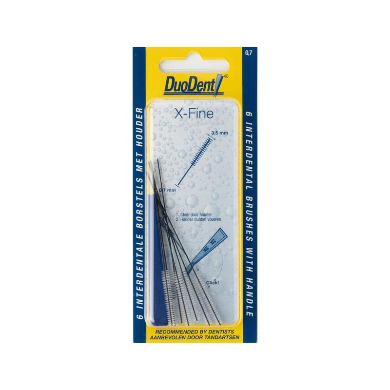 Duodent Interdentaal Borstel Extra Fine 0.7