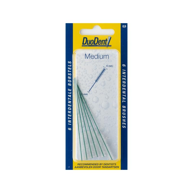 Duodent Interdentaal Borstel Medium 0.9