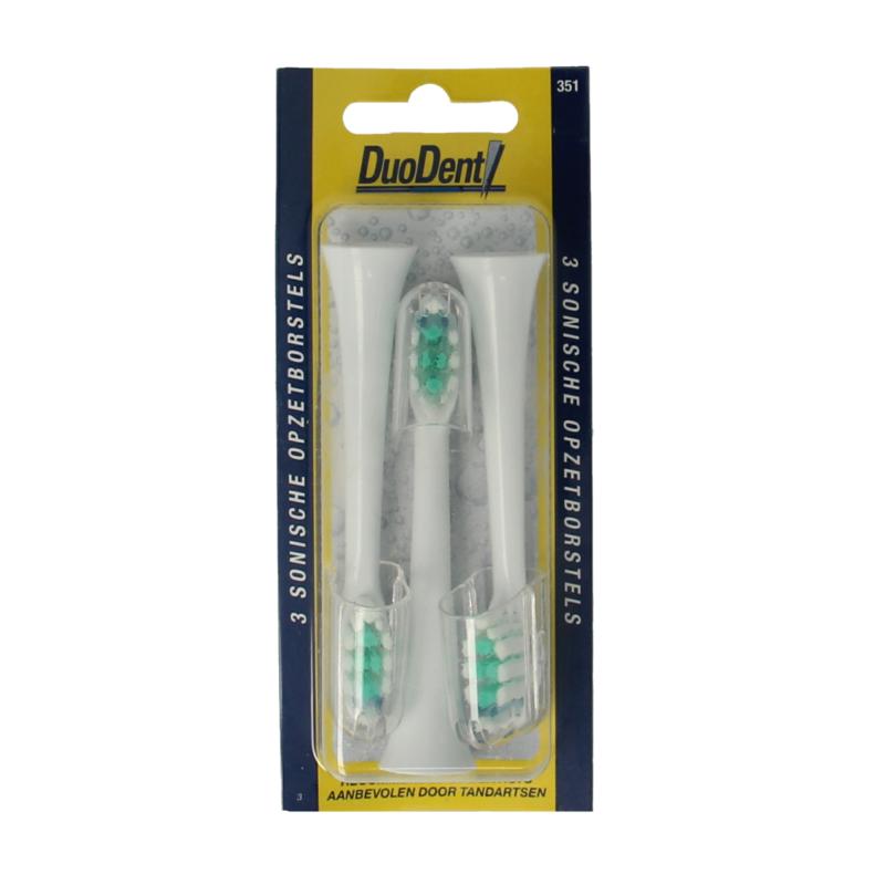 Duodent Replacement Opzetborstels 350 Sonisch