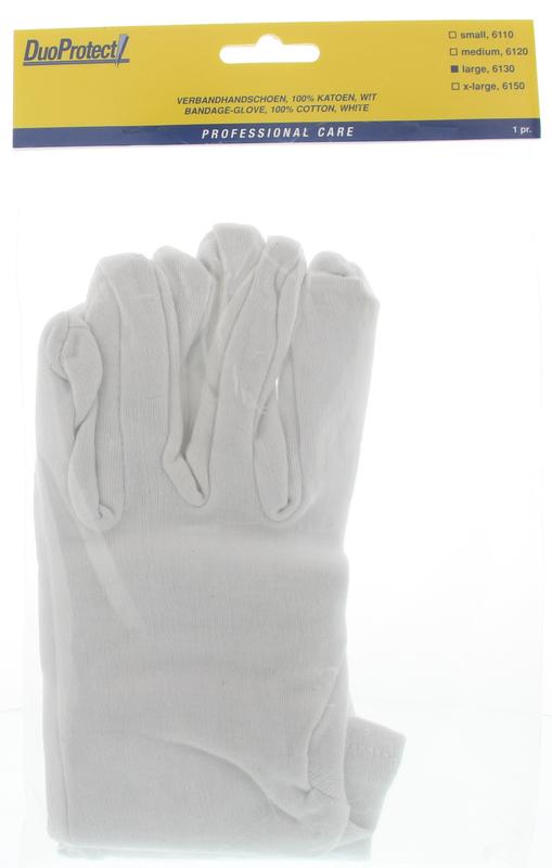 Duoprotect Handschoen Katoen Maat L