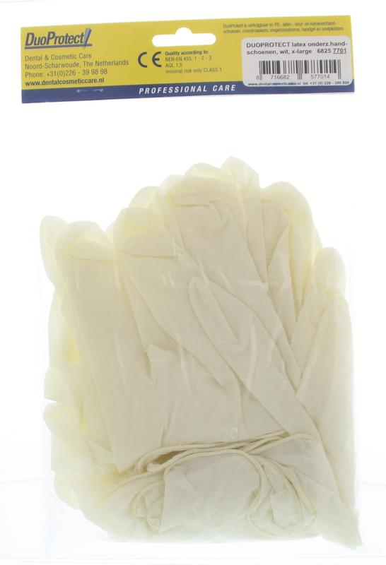 Duoprotect Handschoen Latex Extra Large